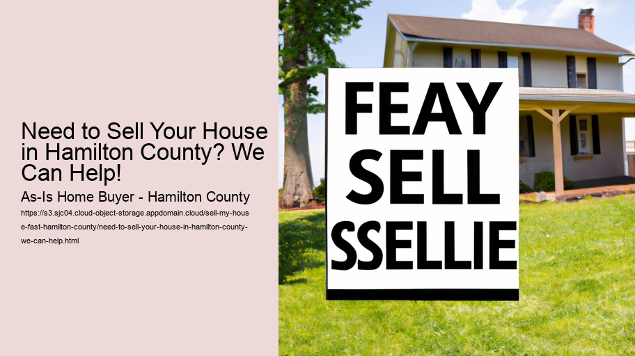 Need to Sell Your House in Hamilton County? We Can Help!